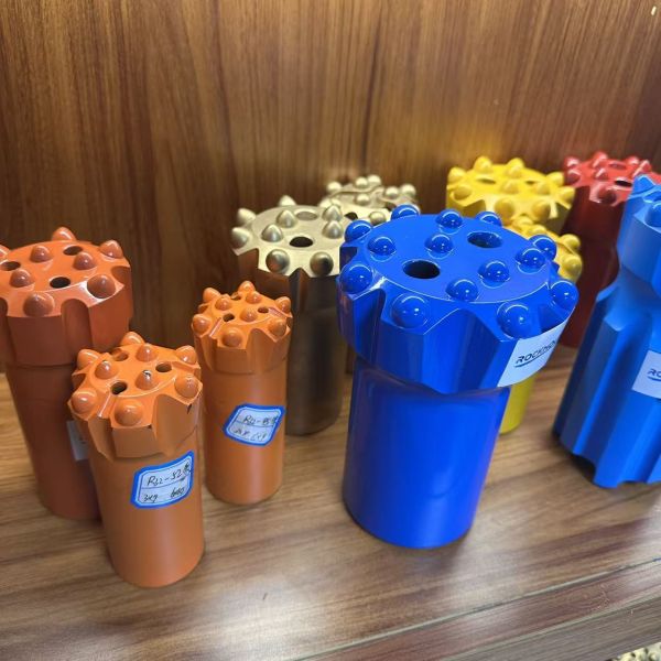 Durable Hard Alloy Button Drill Bit Rock Drilling Tools For Quarry Ore Drilling Work