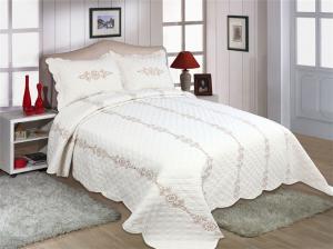 Wholesale Durable Embroidery Quilt Kits Single Double Queen King Size Anti Wrinkle from china suppliers