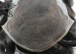 Male Toupee Hair Replacement System , French Lace Front Undetectable Hair Pieces