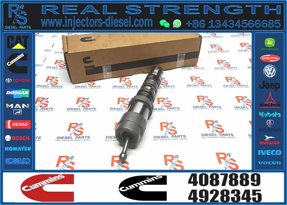 Q19 diesel engine common rail injector 4087888 4087889 4928348 4010025 4928345 4928346