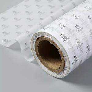 Wholesale Branded White And Gold Metal Tissue Paper Wrap For Women Bag / Jewellery from china suppliers