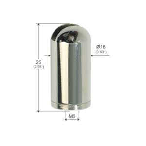 Wholesale Chrome Color Gallery Picture Ceiling Cable Coupler Hanging System 16x25mm YW86263 from china suppliers