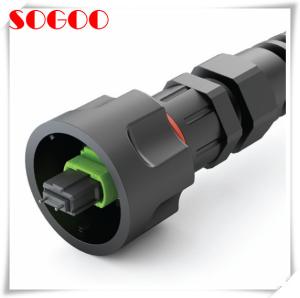 Wholesale IP67 Rated MPO MTP Ruggedized Fiber Optic Cable Armored Structure For 4G / 5G from china suppliers