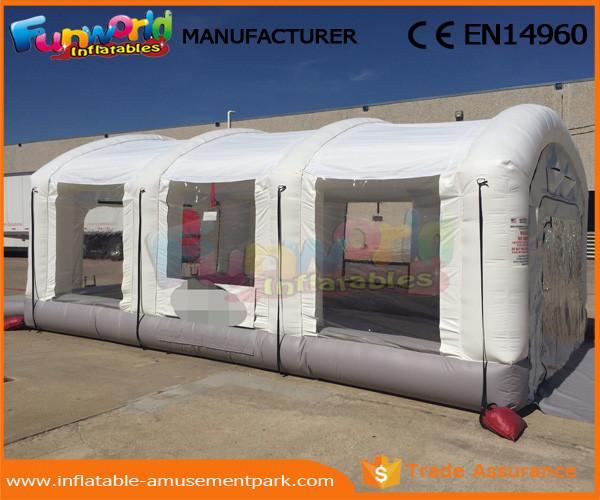 Outdoor Inflatable Spray Booth PVC Tarpaulin Inflatable Car Tent Digital