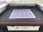 100W 130W 150W CO2 Laser Cutting Machine For Muslim Scarf