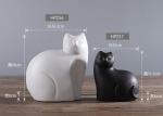 Poly Resin Cats Models For Hotel / House Decoration Custom Service Available
