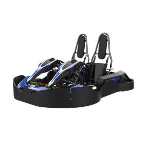 Wholesale Indoor Double Seater Go Kart 3.5kw Junior Racing Go Kart 43mm Terrain Clearance from china suppliers