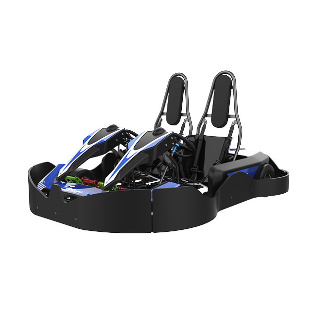 175Kg 2 Seater Racing Go Kart 60Ah Battery Powered For Entertainment Quarter
