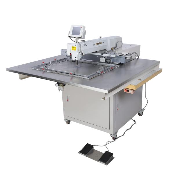 Pneumatic Industrial Straight Sewing Machine , Single Needle Pattern Sewing