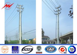 Wholesale 69kv Steel Utility Pole Galvanizatiom Street Light Pole 1 Mm To 36mm from china suppliers
