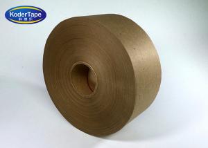 Wholesale Brown Color Kraft Paper Tape Applicated by Water , Kraft Adhesive Tape from china suppliers