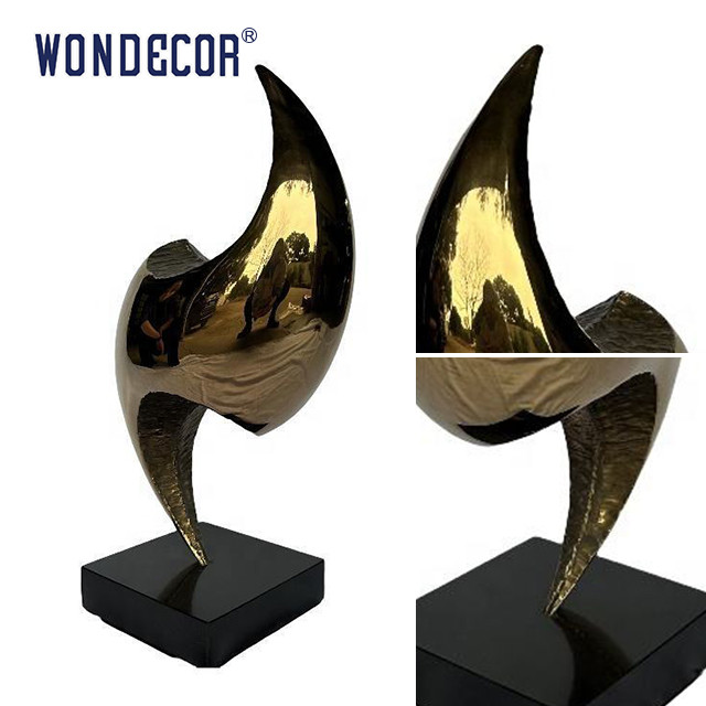 Customized Indoor Home Abstract Geometric Stainless Steel Sculpture