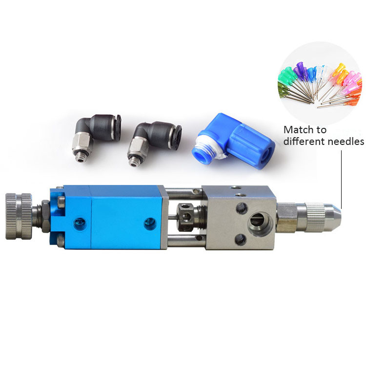 Replaceable Fluid Dispensing Valves Adjusting Screw Micro Dispensing Valve