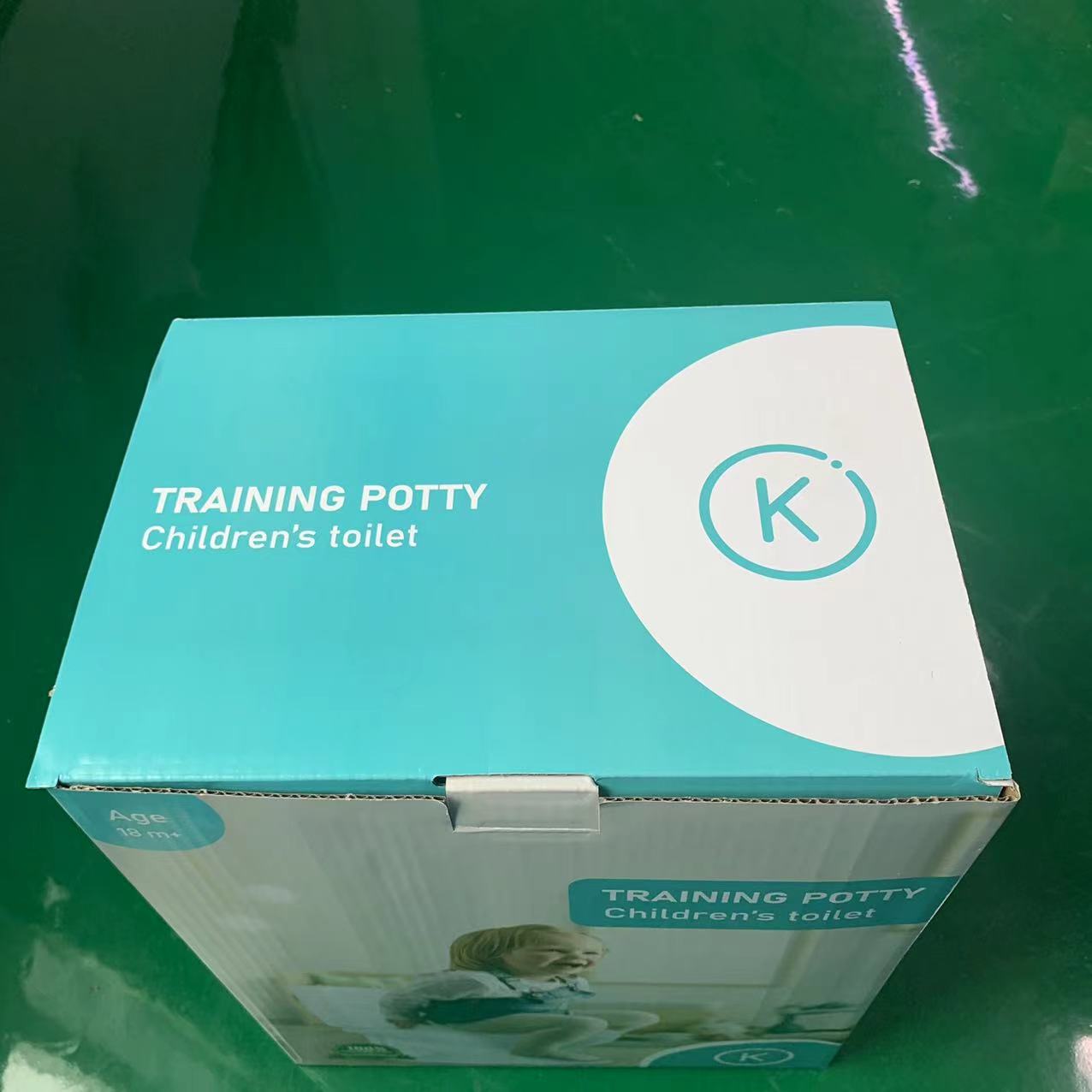 Eco Friendly Plastic Kids Potty Training Toilet Blue Pink White Customized Logo Wholesale