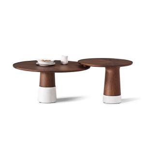 Wholesale Oak Veneer Coffee Table Solid Wood Coffee Table For Living Room Hotel from china suppliers