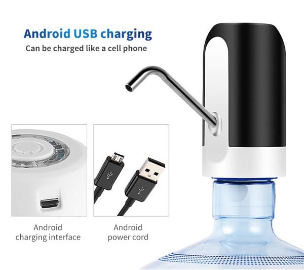 ABS Material Automatic Bottled Water Dispenser Pump Mini Electric Water