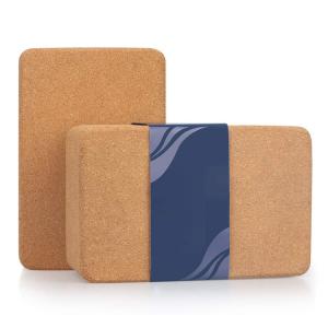Wholesale 750g 3x6x9 Inch Cork Yoga Brick Non Toxic Cork Block Fitness Workout Tools from china suppliers