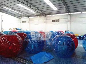 Wholesale 100% TPU Human 1.5m Body Inflatable Bumper Ball Durable For Kids / Adults from china suppliers