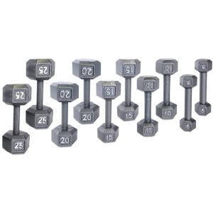 Wholesale Anti Slip 50 Lb Cast Iron Kettlebell Anti Wear 2.5kg Hex Head Dumbbells from china suppliers