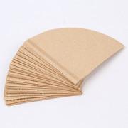 Wholesale V60 Shape Quantitative Paper Disposable Coffee Filters 100 Counts from china suppliers