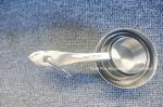 Professional non magnetic stainless steel measuring cups and spoons set round