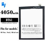 White 4050mAh BT61 Mobile Phone Battery for MEIZU M3 Note 3 The Perfect