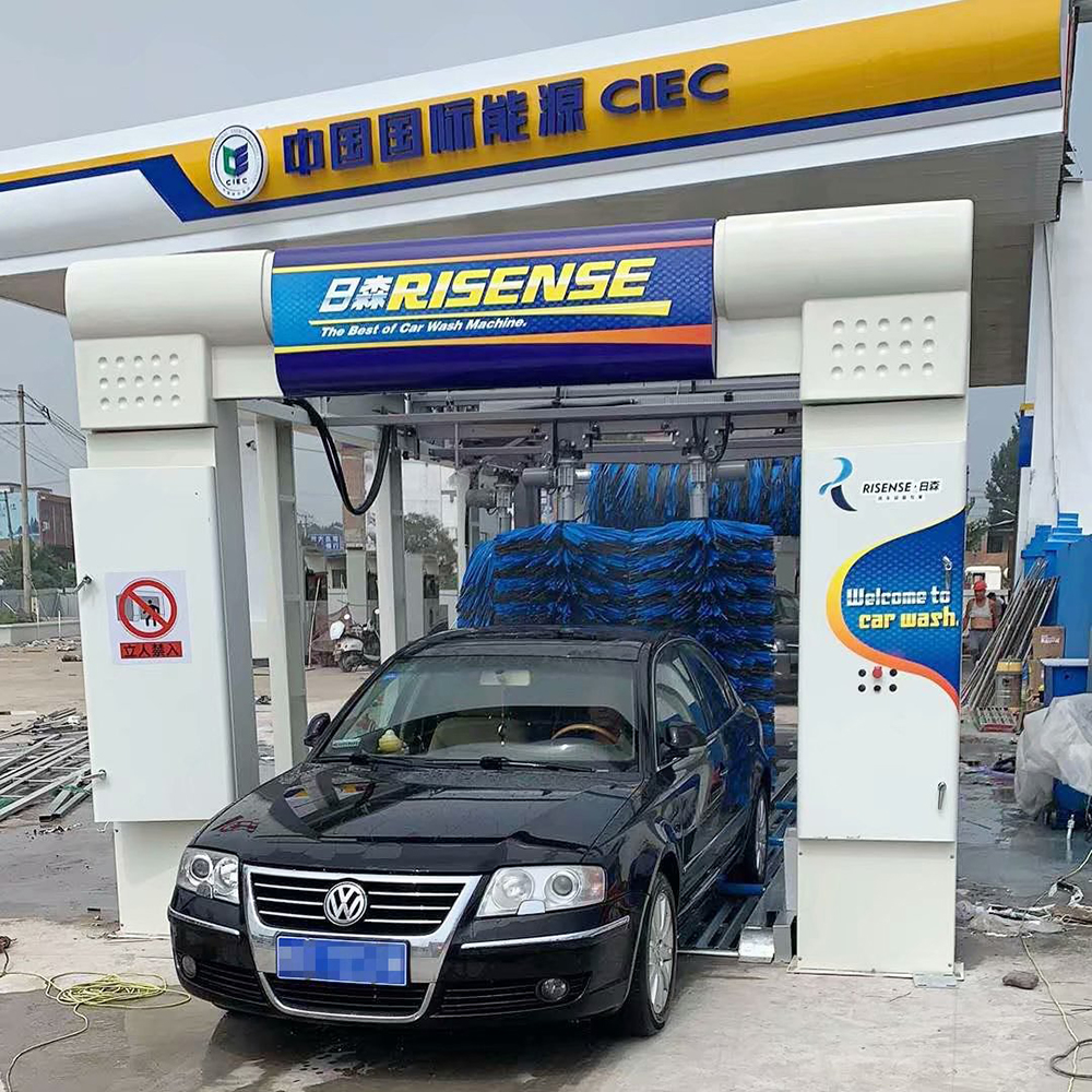Touch Free 360 Car Wash Machine With Air Dryer OEM 18.5kw Power