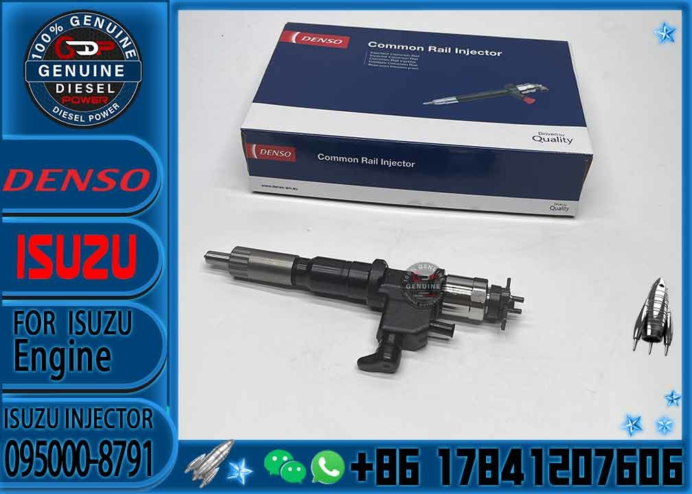 High Quality Common Rail Fuel Injector 095000-8790 095000-8791 095000-8792 095000-8793 8-98140249-3 For ISUZU 6UZ1