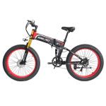 35km/H Fat Tire Folding Electric Bike Downtube Battery ROSH Approved