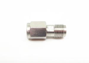 Wholesale Stainless Steel 2.4mm Male to Female Straight Millimeter Wave MMW RF Adapter from china suppliers