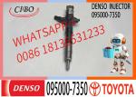 New 095000-7350 095000 7350 Common Rail Injector 0950007350 23670-39135
