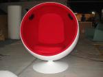 Eero Aarnio Ball chair with two speakers music ball chair fiberglass ball chair