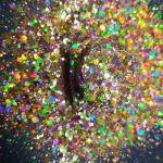 Polyester Body Glitter Gel Holographic Gold Chunky Glitter for a Fashionable