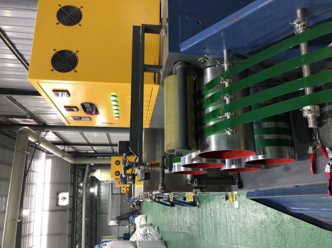 Plastic PET / PP Straps Packing Band Making Machine High Output Strong Tension 2