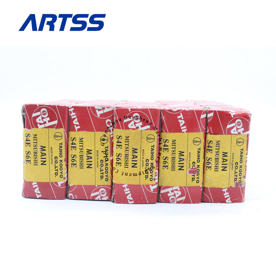 S4E S6E Connecting Rod Bearings , Mitsibishi Main And Con Bearing