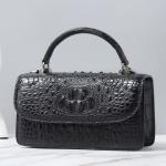 Fashion Designer Genuine Crocodile Leather Women Small Handbag Purse Authentic