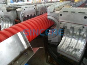 Wholesale Plastic Electric PVC Pipe Making Machine Corrugated Drainage Tube Extruder from china suppliers