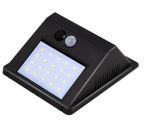 Wholesale Black Aluminum IP44 1200mAh Solar LED Wall Light from china suppliers