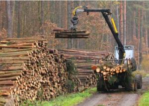 Wholesale 6 Wheels Forestry Skidder 18 Tons Timber Hauling from china suppliers