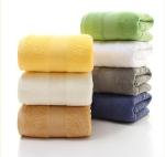 7colors 100% cotton combed yarn bath towel 70*140cm, 500g for wholesale, logo