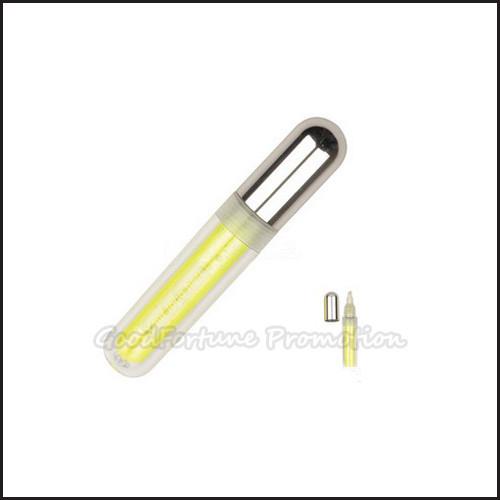 Hot Sale Promotional printed logo Eco Abs highlighter ballpoint pen business