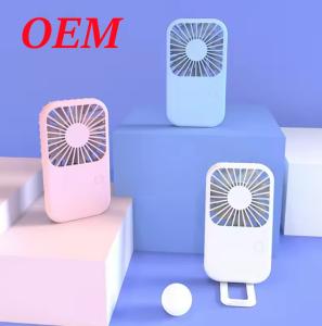 Wholesale Mini Portable Rechargeable Pocket Fan Electric Handheld Air Cooling Fan For Outdoor Office Use from china suppliers