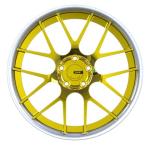 Brushed Gold Three Piece Forged Wheels 6061 T6 19 Inch 5x114 3 Piece Wheels