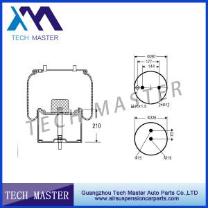 Wholesale Rubber Firestone Truck Air Springs for Scania 1379392 / 1440294 / 1543691 from china suppliers