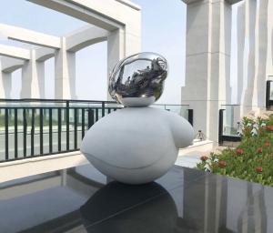 Wholesale Polished Metal Animal Sculptures 1.5 Meter Height Bird Indoor Decoration from china suppliers