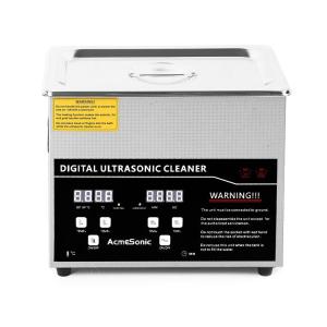 Wholesale Adjustable Timer Digital Ultrasonic Cleaner 3000ml Volume 60W Power Stainless Steel SUS304 Tank 20-80℃ Heating from china suppliers