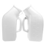 plastic chamber pot pee bottle male urinal bottle with cover 1200ml 1200cc
