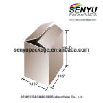 Recyclable White Corrugated Shipping Boxes Carton Packaging With Color Printed
