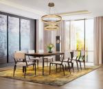 Energy Saving Living Room Bedroom Acrylic Ceiling Chandelier 84w Led Ring