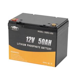 Wholesale LFP 12V 50AH Lithium Ion-Battery For Golf Car, RV And Home Solar Energy System from china suppliers
